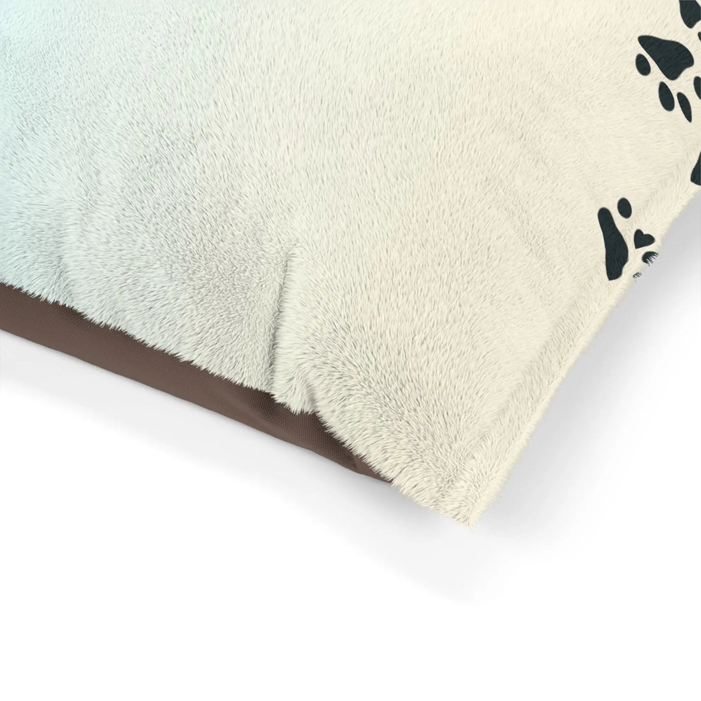 Cozy, Pastel Paw Print Pet Bed, Dogs & Cats