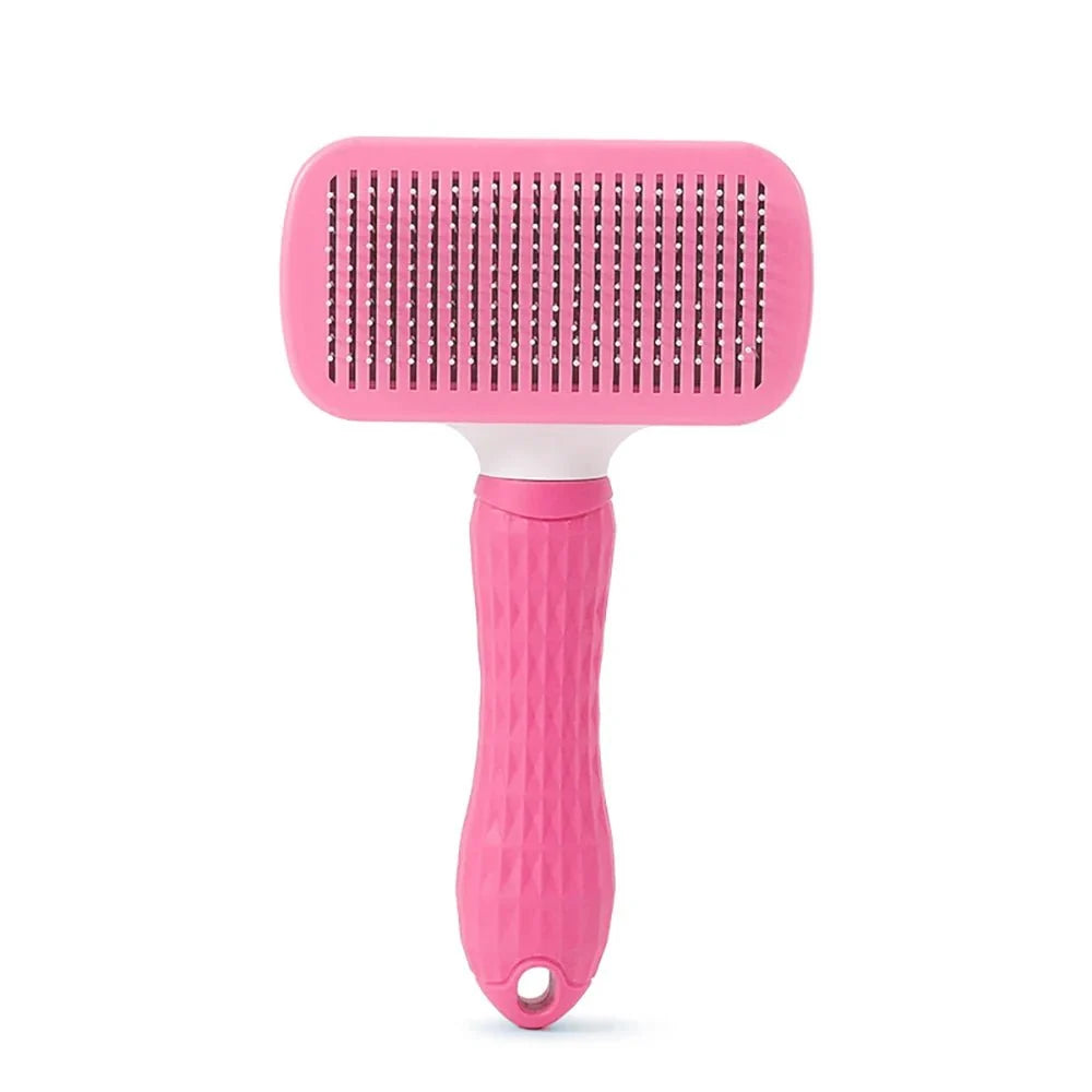 Pet Hair Removal Brush | Slicker Grooming Comb for Dogs and Cats