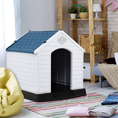 Indoor/Outdoor Waterproof Plastic Dog House