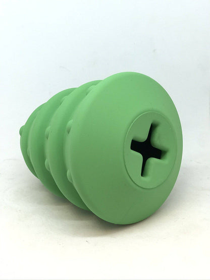 Christmas Tree With Treat Dispenser Toy - Durable Rubber for Large dogs