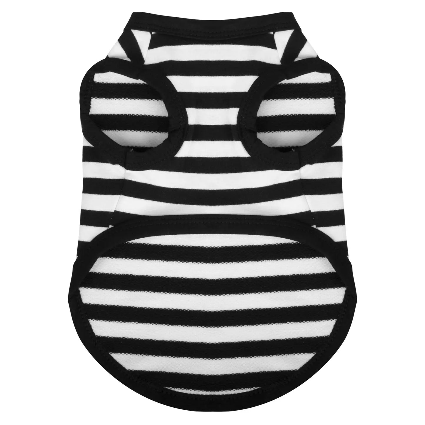 Striped Cotton Dog Vest Summer Pet Clothes