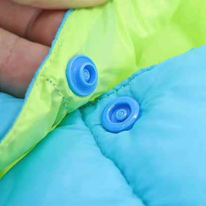 Warm Winter Dog Vest Jacket Coat 3 Layer Thick Waterproof